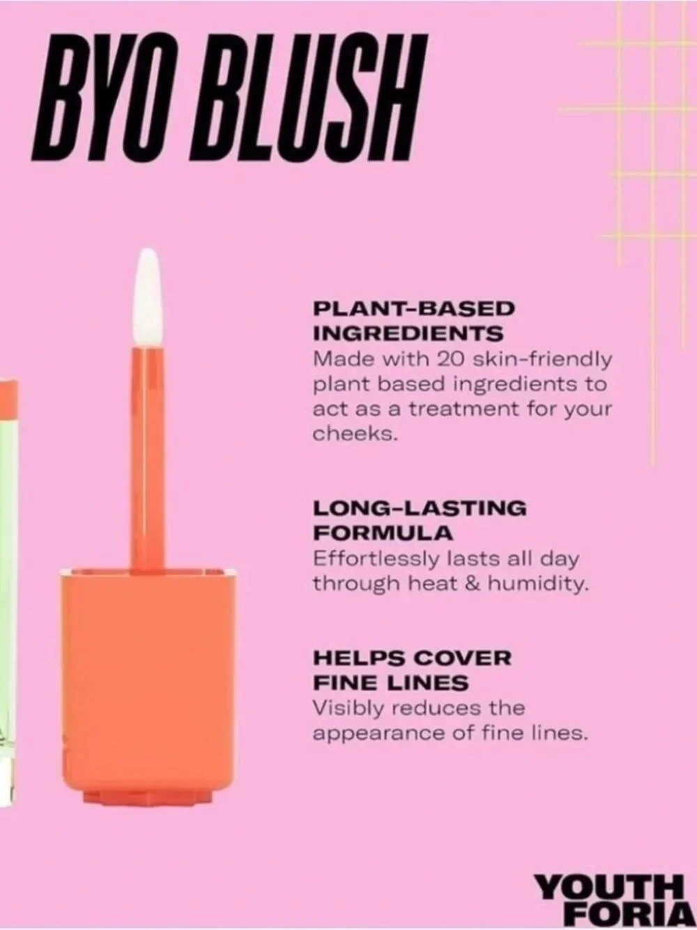Youth foria BYO Color Changing Blush Oil